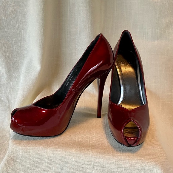 NEW Stuart Weitzman Platform Stiletto Pumps - Picture 4 of 9